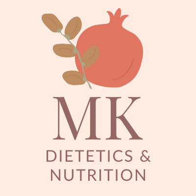 MK Dietetics & Nutrition logo footer